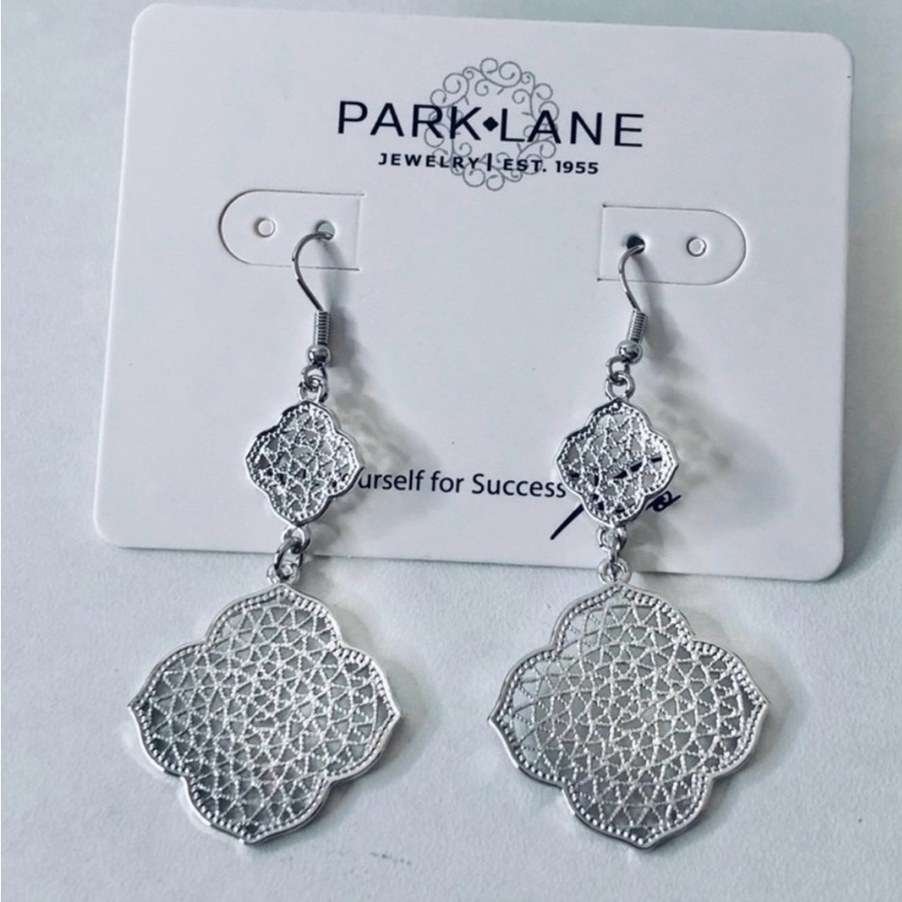 Park Lane Silver Moana Dangle Earrings